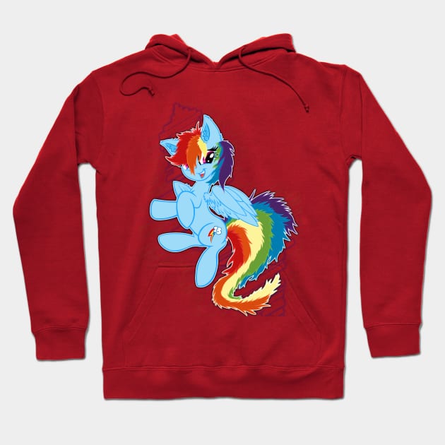 Rainbow Loyalty Hoodie by Yooyfull